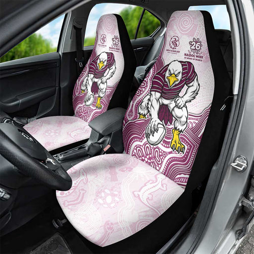 Manly Warringah Sea Eagles NAIDOC Week 2026 Car Seat Cover First Nations of Australia Aboriginal Mascot Rugby