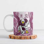 Manly Warringah Sea Eagles NAIDOC Week 2026 Ceramic Mug First Nations of Australia Aboriginal Mascot Rugby