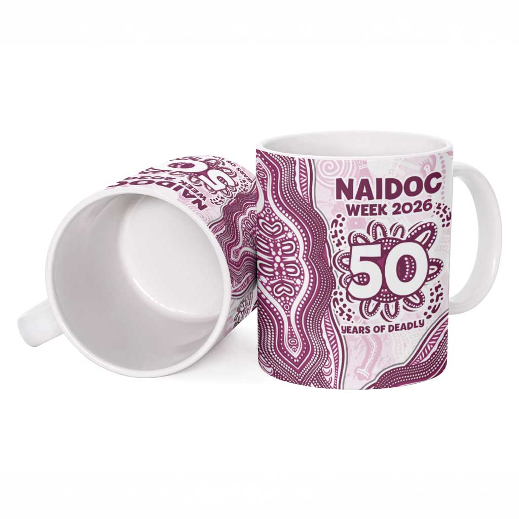 Manly Warringah Sea Eagles NAIDOC Week 2026 Ceramic Mug First Nations of Australia Aboriginal Mascot Rugby