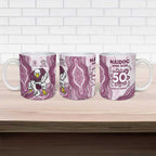 Manly Warringah Sea Eagles NAIDOC Week 2026 Ceramic Mug First Nations of Australia Aboriginal Mascot Rugby