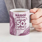 Manly Warringah Sea Eagles NAIDOC Week 2026 Ceramic Mug First Nations of Australia Aboriginal Mascot Rugby