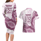 Manly Warringah Sea Eagles NAIDOC Week 2026 Couples Matching Long Sleeve Bodycon Dress and Hawaiian Shirt First Nations of Australia Aboriginal Mascot Rugby