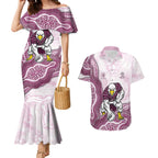 Manly Warringah Sea Eagles NAIDOC Week 2026 Couples Matching Mermaid Dress and Hawaiian Shirt First Nations of Australia Aboriginal Mascot Rugby
