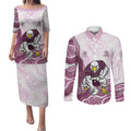 Manly Warringah Sea Eagles NAIDOC Week 2026 Couples Matching Puletasi and Long Sleeve Button Shirt First Nations of Australia Aboriginal Mascot Rugby