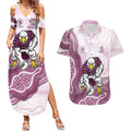 Manly Warringah Sea Eagles NAIDOC Week 2026 Couples Matching Summer Maxi Dress and Hawaiian Shirt First Nations of Australia Aboriginal Mascot Rugby