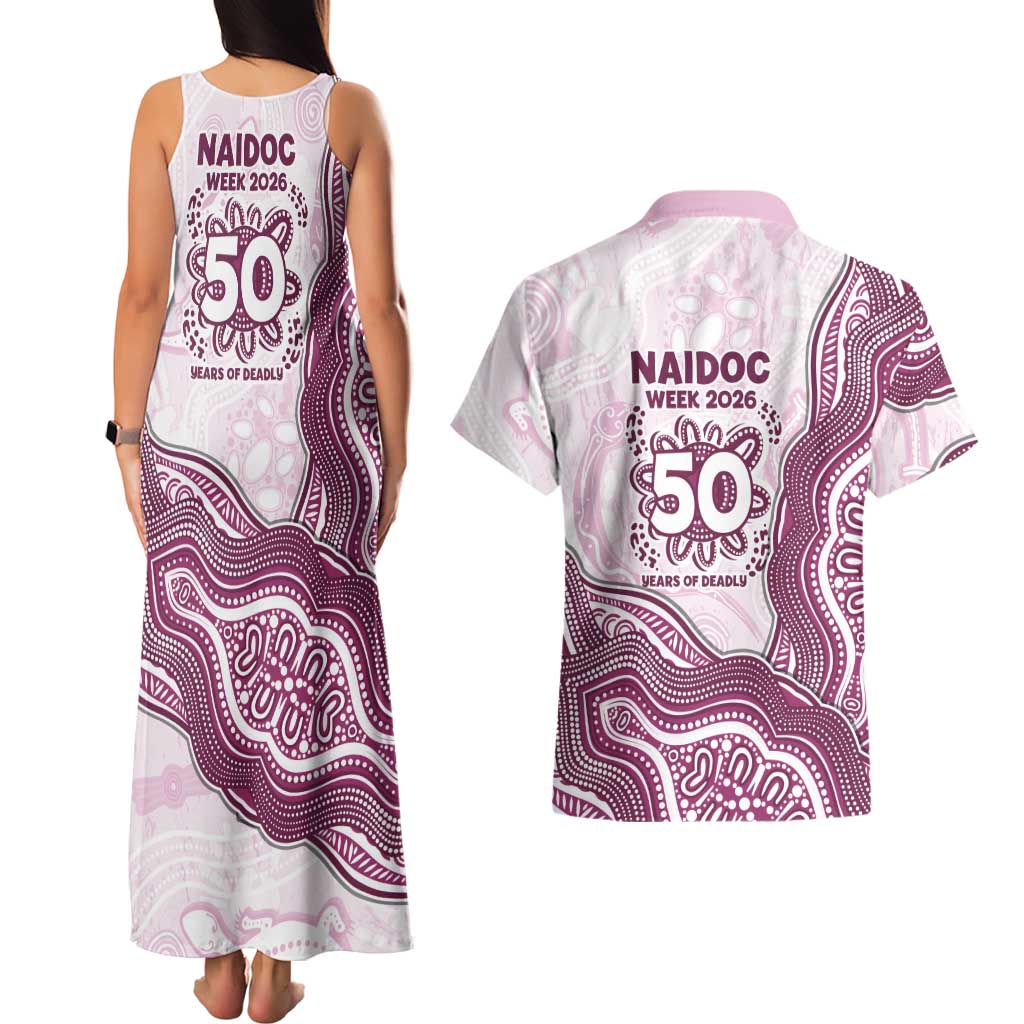 Manly Warringah Sea Eagles NAIDOC Week 2026 Couples Matching Tank Maxi Dress and Hawaiian Shirt First Nations of Australia Aboriginal Mascot Rugby