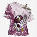 Manly Warringah Sea Eagles NAIDOC Week 2026 Cross Shoulder Shirt First Nations of Australia Aboriginal Mascot Rugby