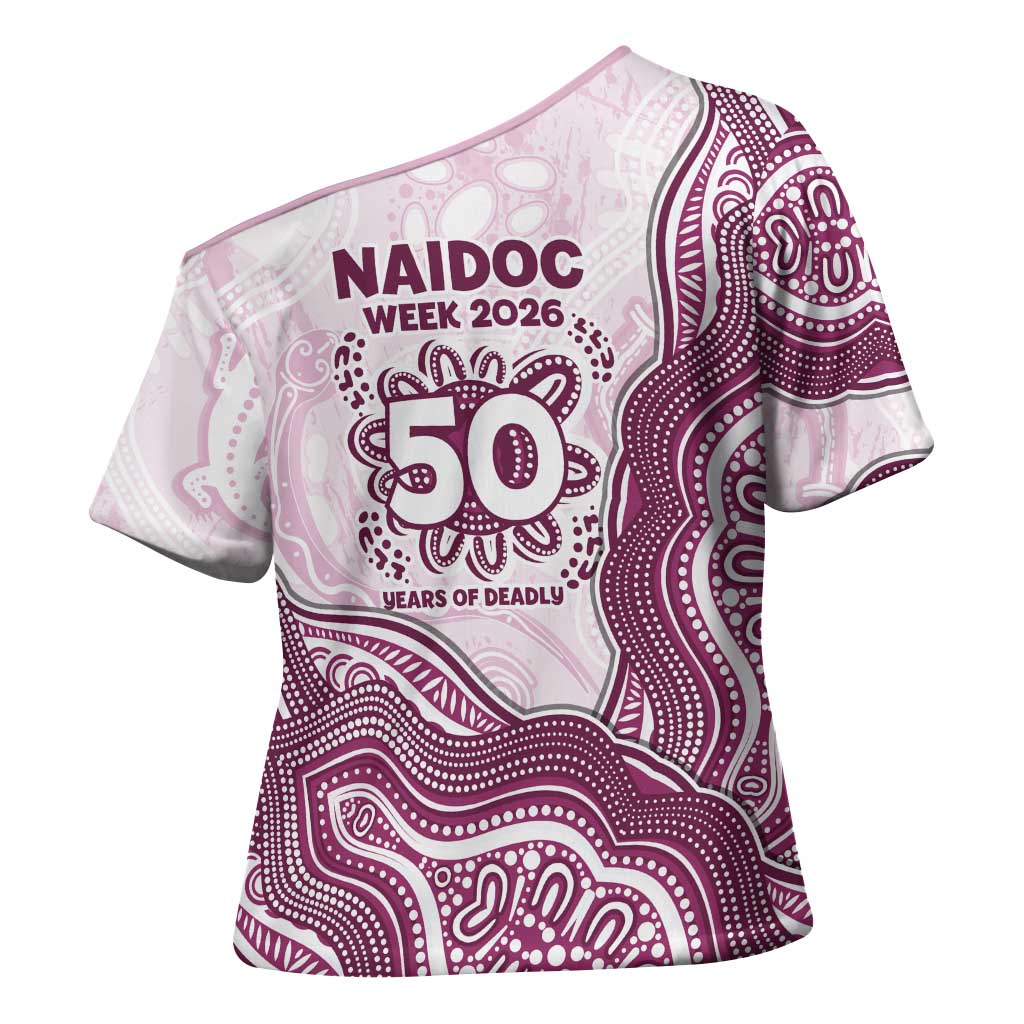 Manly Warringah Sea Eagles NAIDOC Week 2026 Cross Shoulder Shirt First Nations of Australia Aboriginal Mascot Rugby