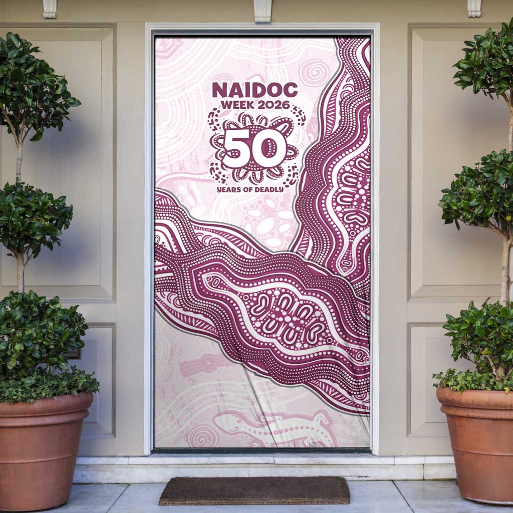 Manly Warringah Sea Eagles NAIDOC Week 2026 Door Cover First Nations of Australia Aboriginal Mascot Rugby