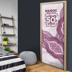 Manly Warringah Sea Eagles NAIDOC Week 2026 Door Cover First Nations of Australia Aboriginal Mascot Rugby