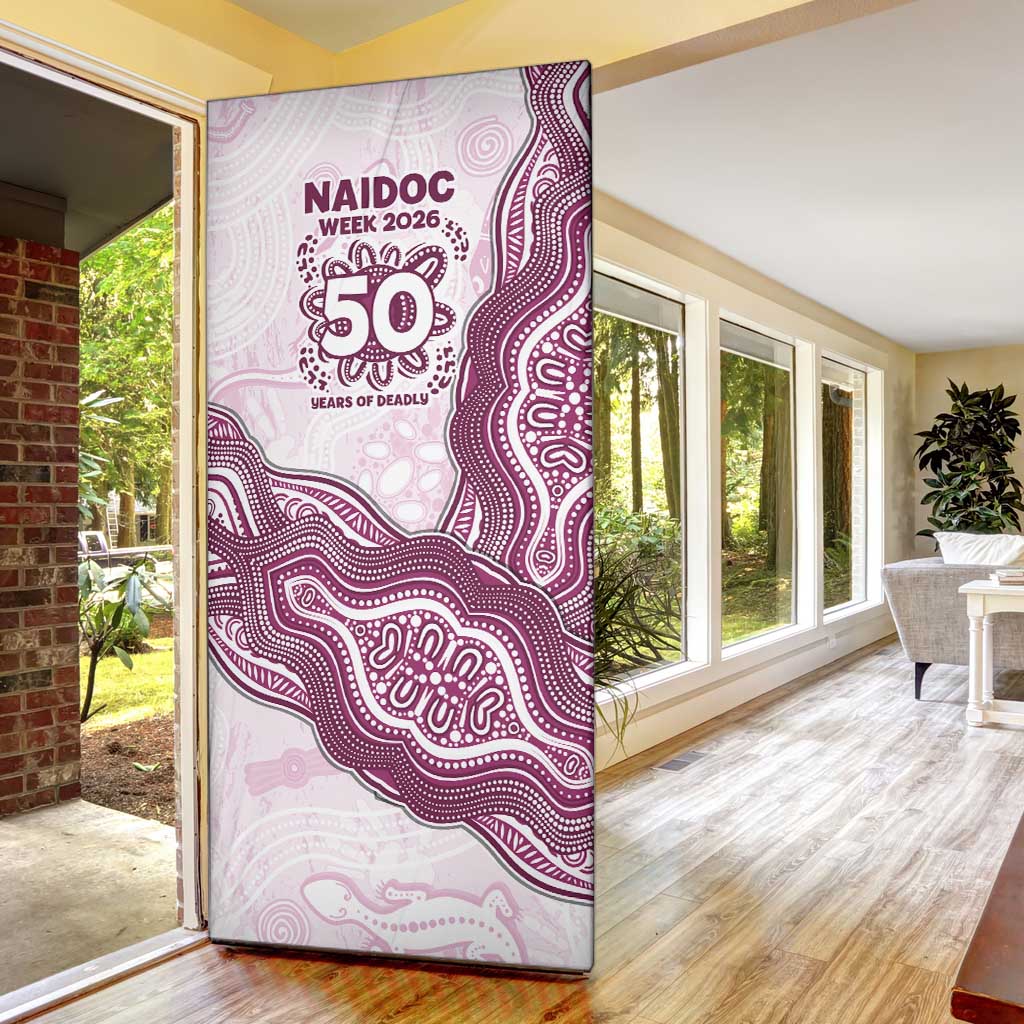 Manly Warringah Sea Eagles NAIDOC Week 2026 Door Cover First Nations of Australia Aboriginal Mascot Rugby