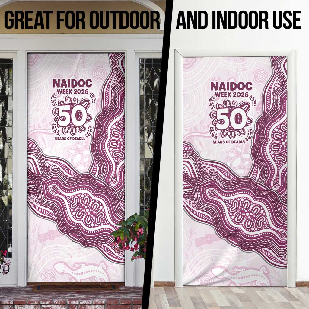 Manly Warringah Sea Eagles NAIDOC Week 2026 Door Cover First Nations of Australia Aboriginal Mascot Rugby