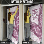 Manly Warringah Sea Eagles NAIDOC Week 2026 Door Cover First Nations of Australia Aboriginal Mascot Rugby