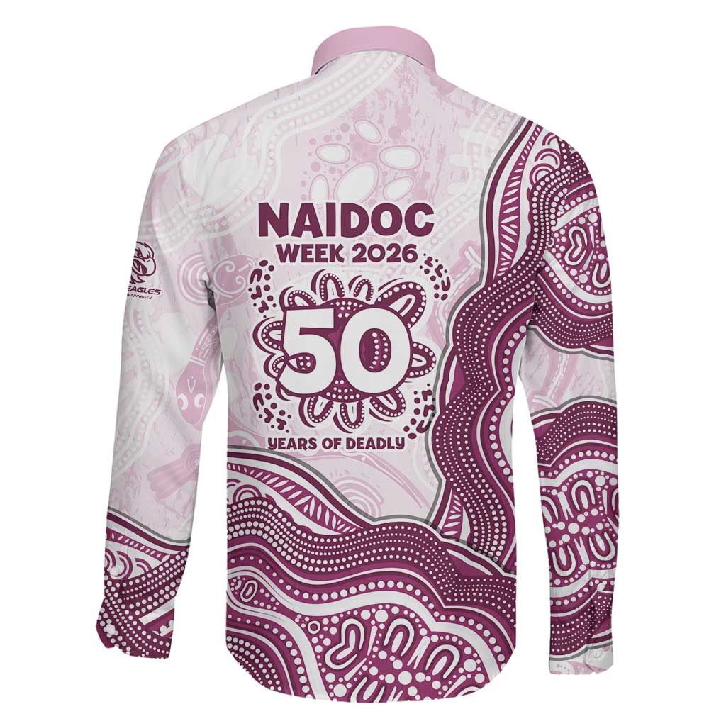 Manly Warringah Sea Eagles NAIDOC Week 2026 Family Matching Mermaid Dress and Hawaiian Shirt First Nations of Australia Aboriginal Mascot Rugby