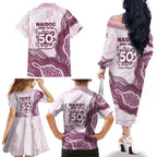Manly Warringah Sea Eagles NAIDOC Week 2026 Family Matching Off The Shoulder Long Sleeve Dress and Hawaiian Shirt First Nations of Australia Aboriginal Mascot Rugby