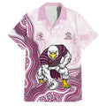 Manly Warringah Sea Eagles NAIDOC Week 2026 Family Matching Off The Shoulder Long Sleeve Dress and Hawaiian Shirt First Nations of Australia Aboriginal Mascot Rugby