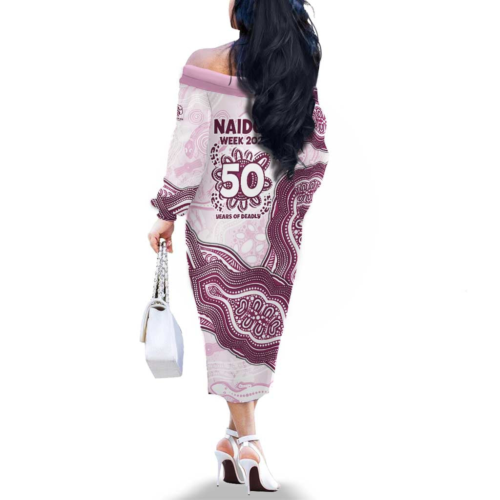 Manly Warringah Sea Eagles NAIDOC Week 2026 Family Matching Off The Shoulder Long Sleeve Dress and Hawaiian Shirt First Nations of Australia Aboriginal Mascot Rugby