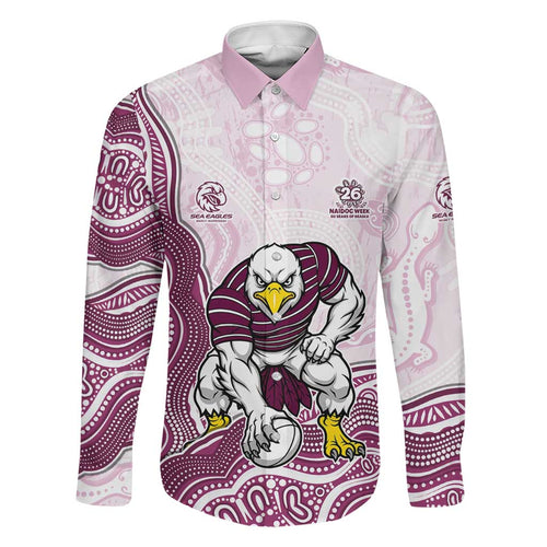 Manly Warringah Sea Eagles NAIDOC Week 2026 Family Matching Off Shoulder Short Dress and Hawaiian Shirt First Nations of Australia Aboriginal Mascot Rugby