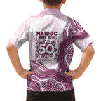 Manly Warringah Sea Eagles NAIDOC Week 2026 Family Matching Puletasi and Hawaiian Shirt First Nations of Australia Aboriginal Mascot Rugby