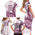 Manly Warringah Sea Eagles NAIDOC Week 2026 Family Matching Short Sleeve Bodycon Dress and Hawaiian Shirt First Nations of Australia Aboriginal Mascot Rugby