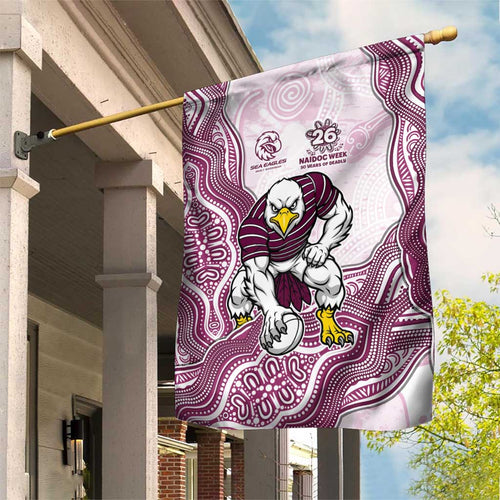 Manly Warringah Sea Eagles NAIDOC Week 2026 Garden Flag First Nations of Australia Aboriginal Mascot Rugby