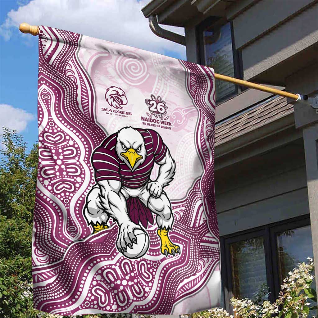 Manly Warringah Sea Eagles NAIDOC Week 2026 Garden Flag First Nations of Australia Aboriginal Mascot Rugby