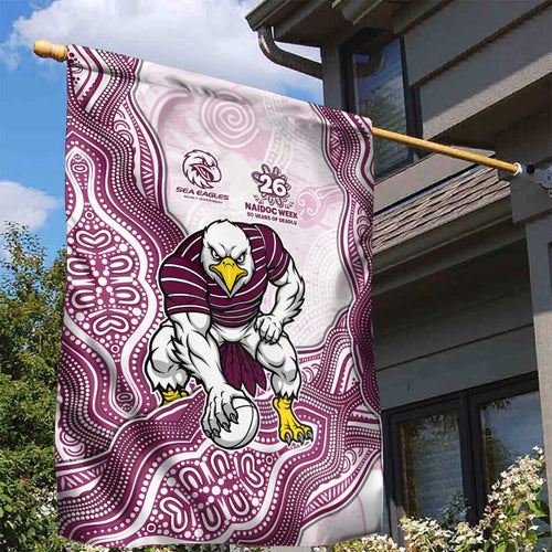 Manly Warringah Sea Eagles NAIDOC Week 2026 Garden Flag First Nations of Australia Aboriginal Mascot Rugby
