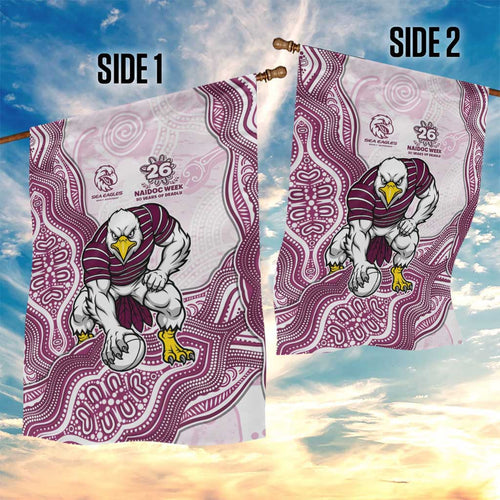 Manly Warringah Sea Eagles NAIDOC Week 2026 Garden Flag First Nations of Australia Aboriginal Mascot Rugby