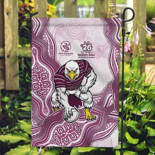 Manly Warringah Sea Eagles NAIDOC Week 2026 Garden Flag First Nations of Australia Aboriginal Mascot Rugby