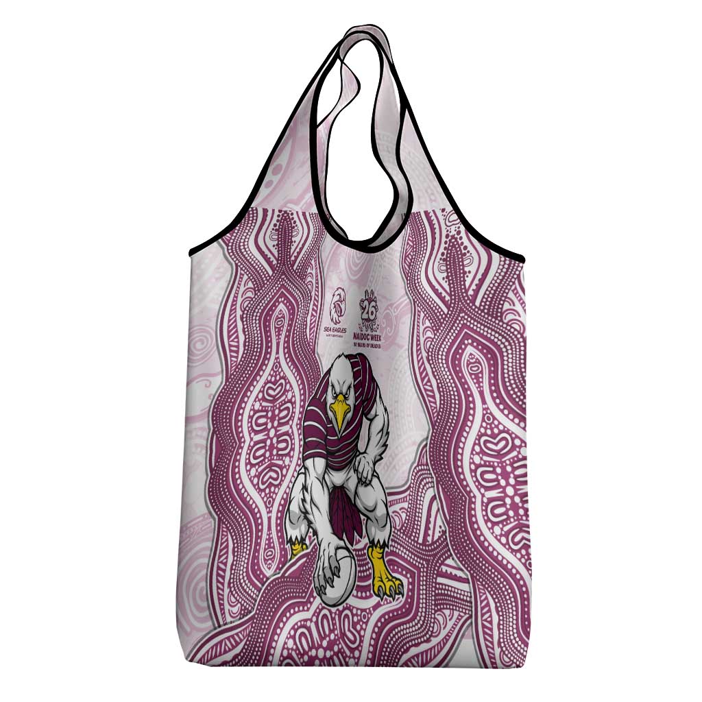 Manly Warringah Sea Eagles NAIDOC Week 2026 Grocery Bag First Nations of Australia Aboriginal Mascot Rugby