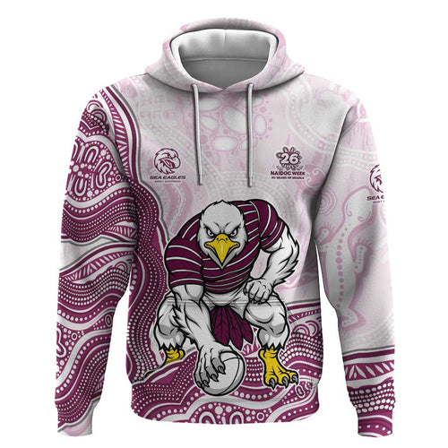 Manly Warringah Sea Eagles NAIDOC Week 2026 Hoodie First Nations of Australia Aboriginal Mascot Rugby