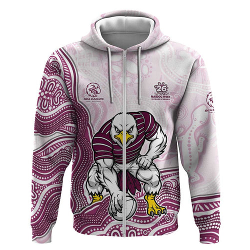 Manly Warringah Sea Eagles NAIDOC Week 2026 Hoodie First Nations of Australia Aboriginal Mascot Rugby