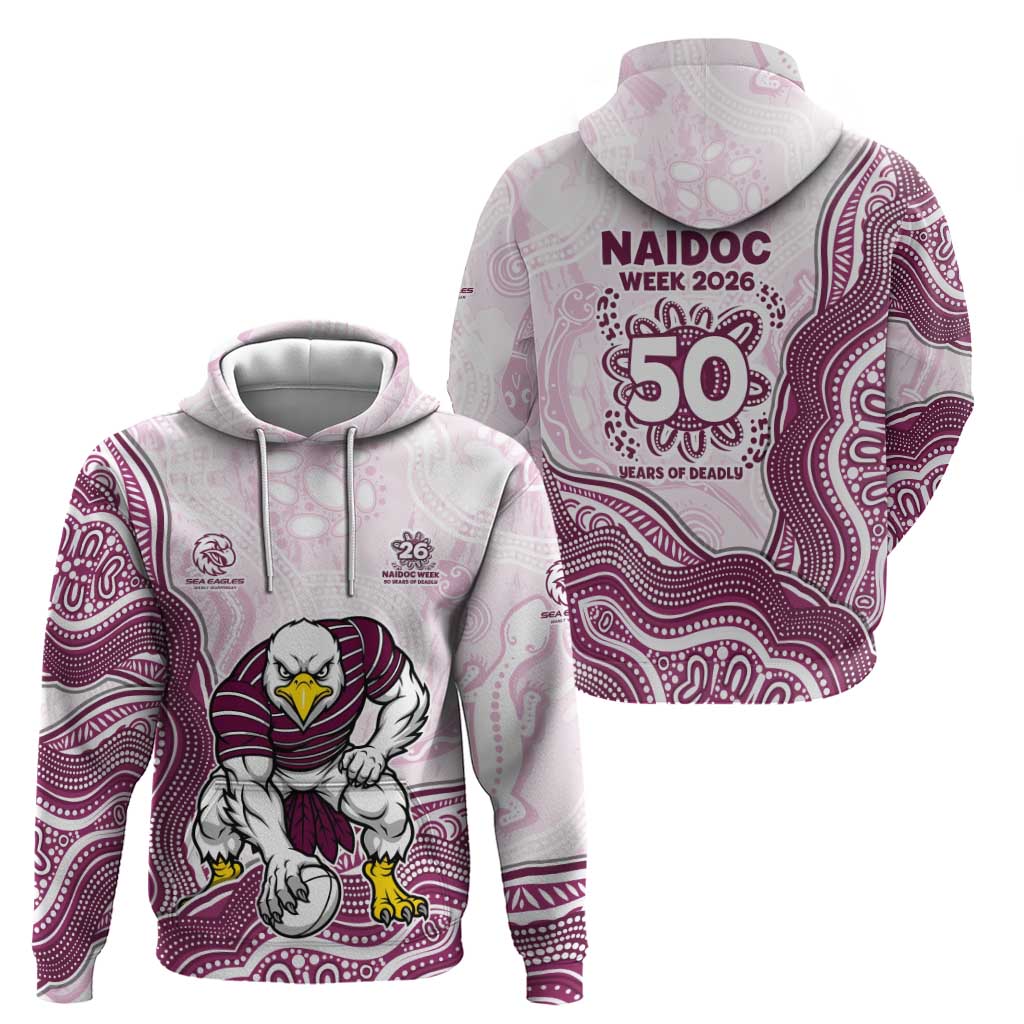 Manly Warringah Sea Eagles NAIDOC Week 2026 Hoodie First Nations of Australia Aboriginal Mascot Rugby