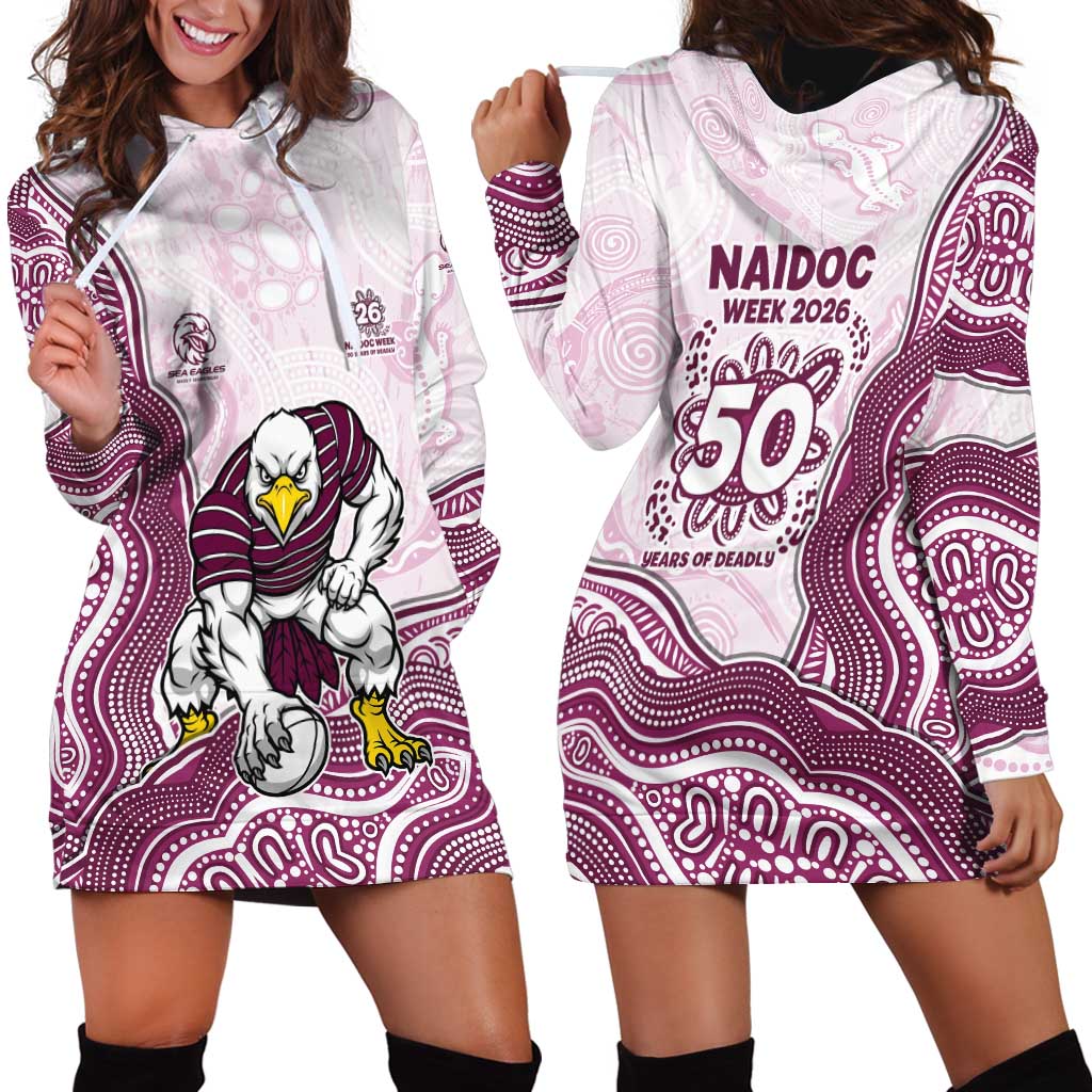 Manly Warringah Sea Eagles NAIDOC Week 2026 Hoodie Dress First Nations of Australia Aboriginal Mascot Rugby