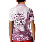 Manly Warringah Sea Eagles NAIDOC Week 2026 Kid Polo Shirt First Nations of Australia Aboriginal Mascot Rugby