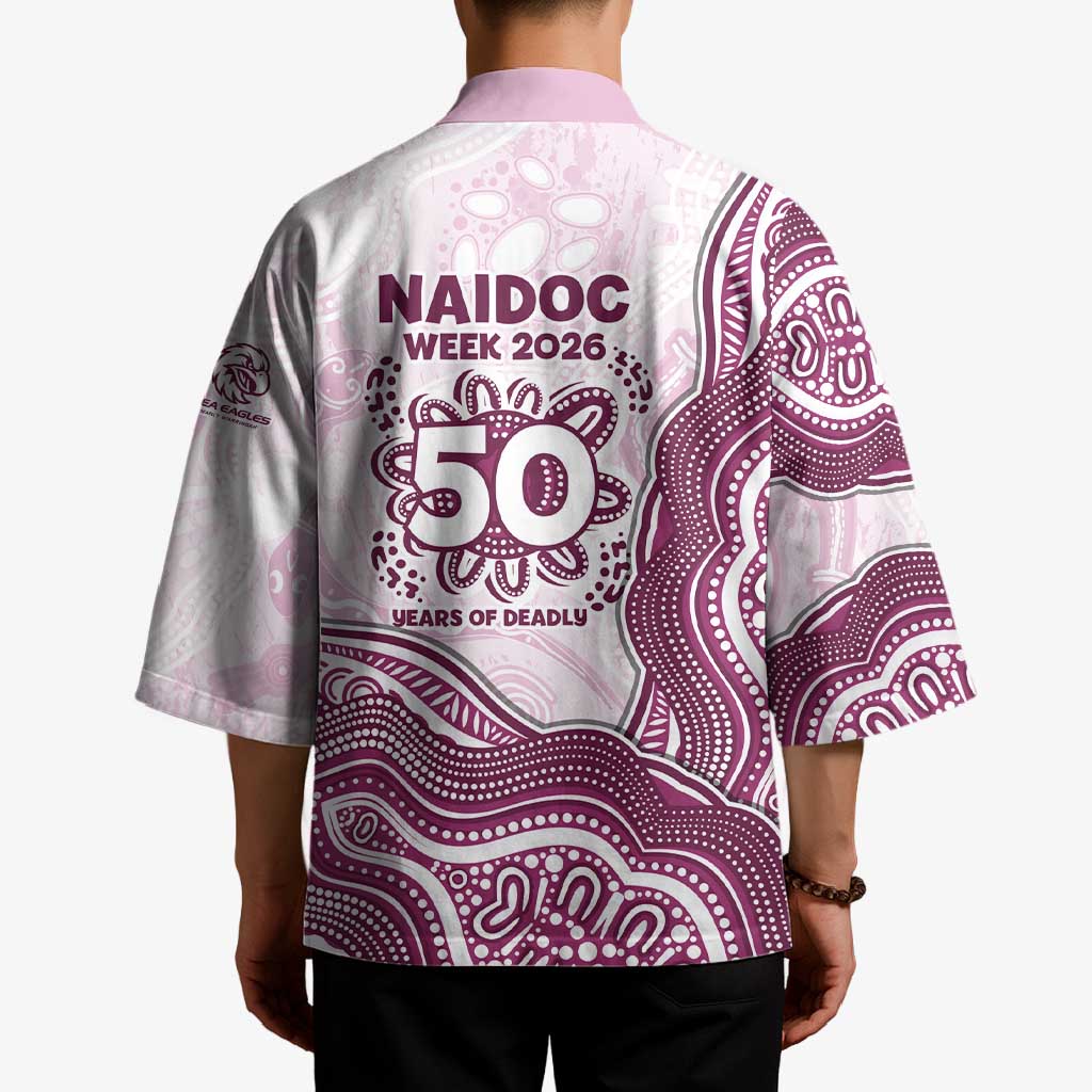 Manly Warringah Sea Eagles NAIDOC Week 2026 Kimono First Nations of Australia Aboriginal Mascot Rugby