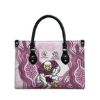 Manly Warringah Sea Eagles NAIDOC Week 2026 Leather Bag First Nations of Australia Aboriginal Mascot Rugby