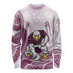 Manly Warringah Sea Eagles NAIDOC Week 2026 Long Sleeve Shirt First Nations of Australia Aboriginal Mascot Rugby