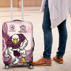 Manly Warringah Sea Eagles NAIDOC Week 2026 Luggage Cover First Nations of Australia Aboriginal Mascot Rugby
