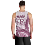 Manly Warringah Sea Eagles NAIDOC Week 2026 Men Tank Top First Nations of Australia Aboriginal Mascot Rugby