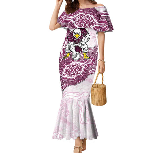 Manly Warringah Sea Eagles NAIDOC Week 2026 Mermaid Dress First Nations of Australia Aboriginal Mascot Rugby