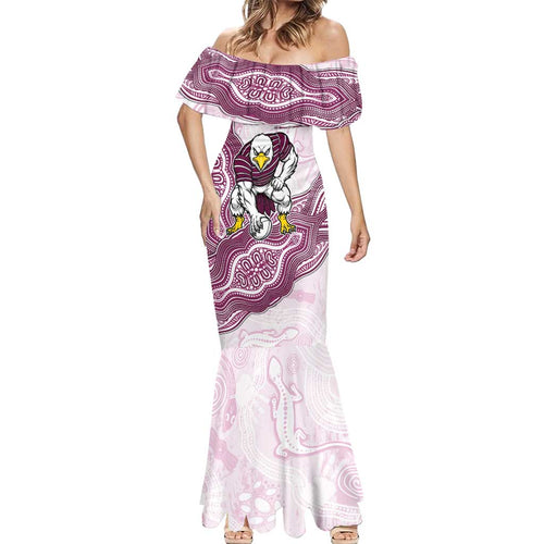 Manly Warringah Sea Eagles NAIDOC Week 2026 Mermaid Dress First Nations of Australia Aboriginal Mascot Rugby