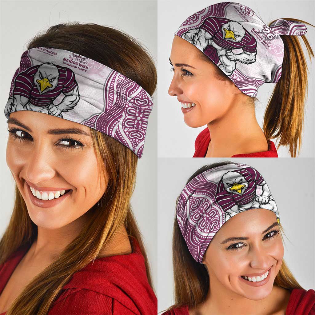 Manly Warringah Sea Eagles NAIDOC Week 2026 Neck Gaiter First Nations of Australia Aboriginal Mascot Rugby