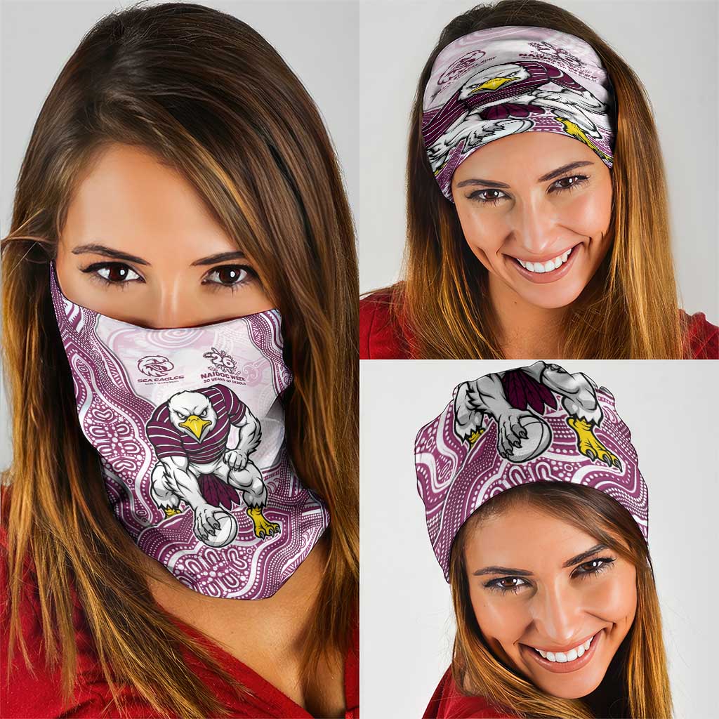 Manly Warringah Sea Eagles NAIDOC Week 2026 Neck Gaiter First Nations of Australia Aboriginal Mascot Rugby