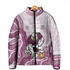 Manly Warringah Sea Eagles NAIDOC Week 2026 Padded Jacket First Nations of Australia Aboriginal Mascot Rugby