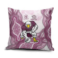 Manly Warringah Sea Eagles NAIDOC Week 2026 Pillow Cover First Nations of Australia Aboriginal Mascot Rugby