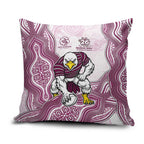 Manly Warringah Sea Eagles NAIDOC Week 2026 Pillow Cover First Nations of Australia Aboriginal Mascot Rugby