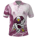 Manly Warringah Sea Eagles NAIDOC Week 2026 Polo Shirt First Nations of Australia Aboriginal Mascot Rugby