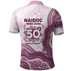 Manly Warringah Sea Eagles NAIDOC Week 2026 Polo Shirt First Nations of Australia Aboriginal Mascot Rugby