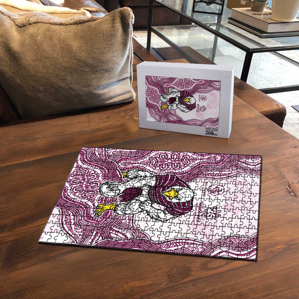 Manly Warringah Sea Eagles NAIDOC Week 2026 Puzzle First Nations of Australia Aboriginal Mascot Rugby
